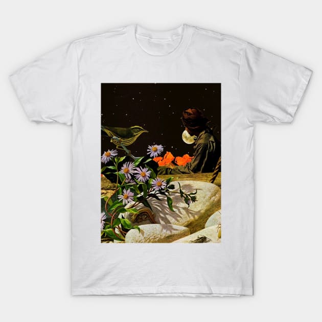 Solace In Solitude T-Shirt by stellarcollages